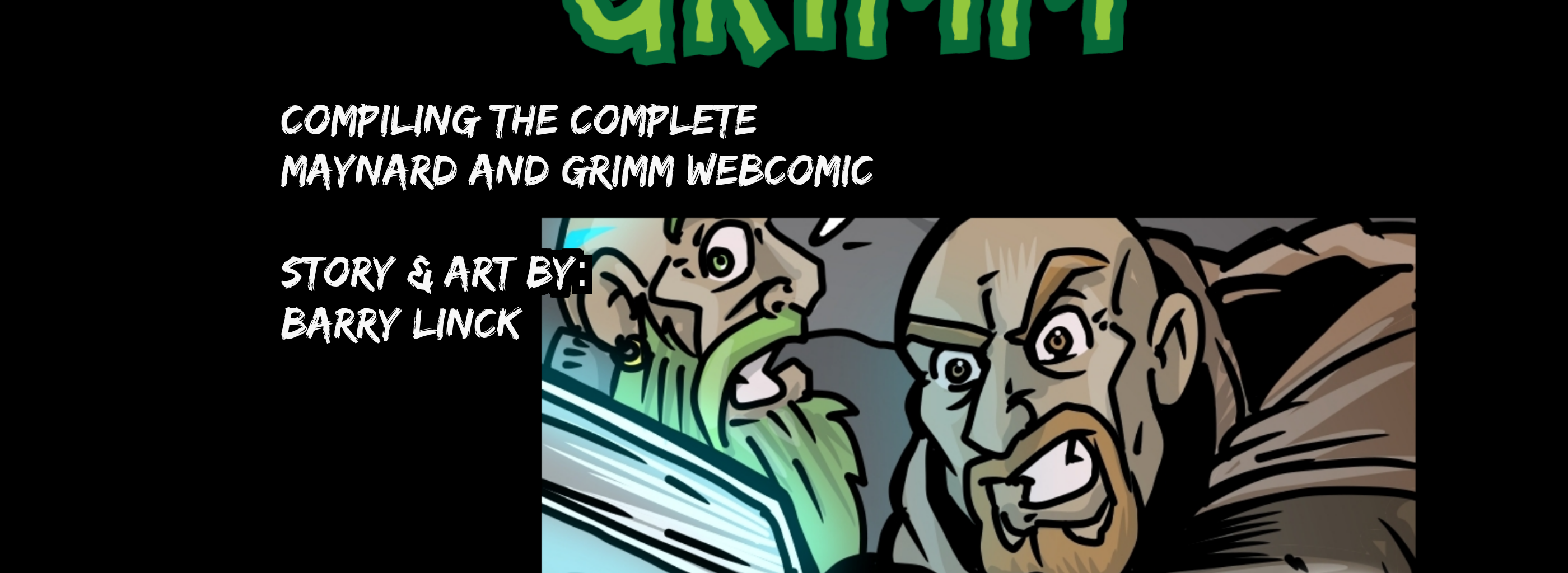 Maynard and Grimm - Episode 2, Page 1: Maynard and Grimm Title Page
